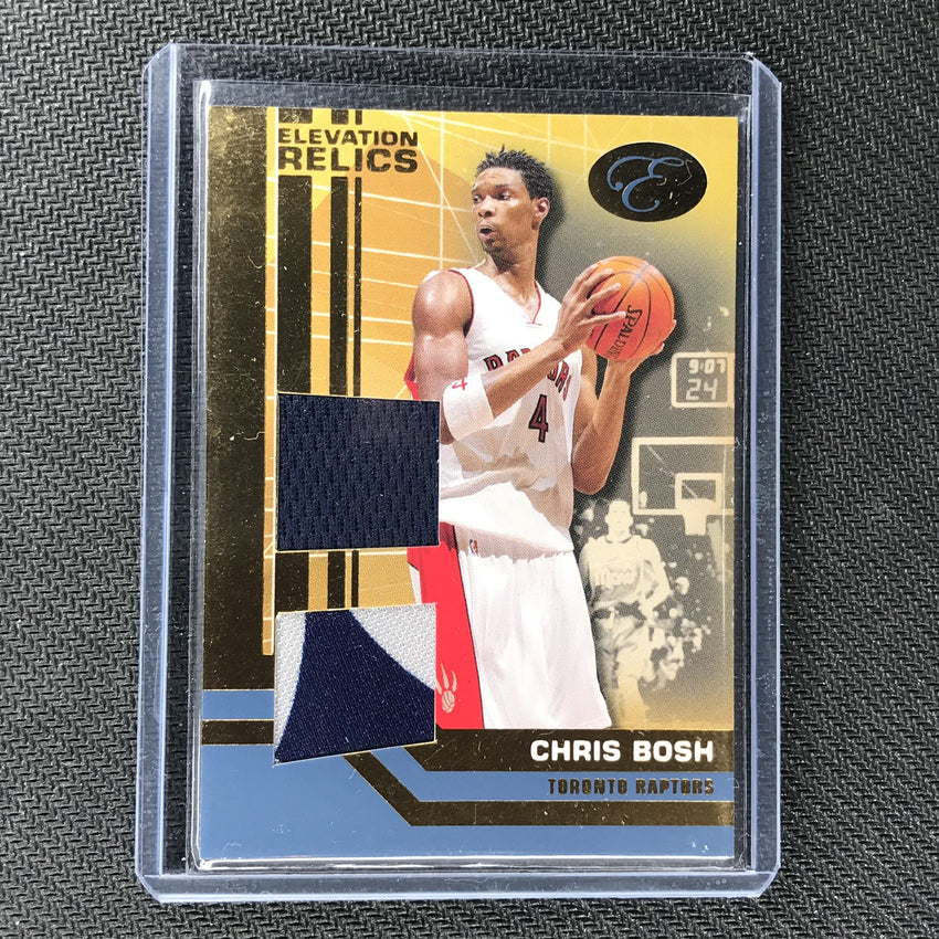 2007-08 Elevation CHRIS BOSH Relics Patch 19/29-Cherry Collectables