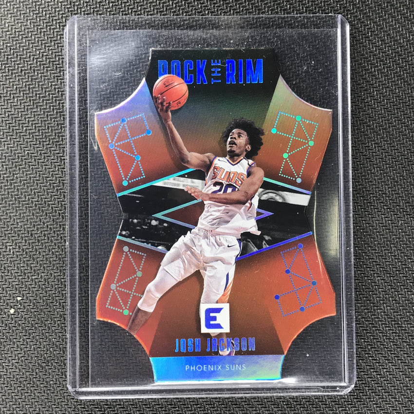 2017-18 Essentials JOSH JACKSON Rock The Rim Rookie Diecut Platinum #15-Cherry Collectables