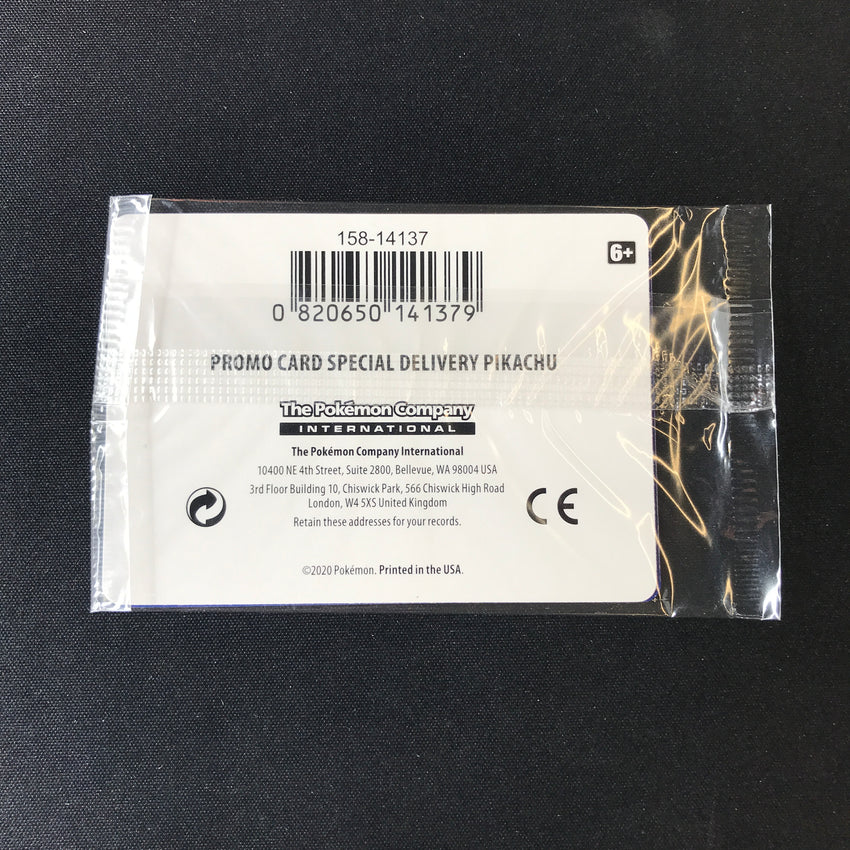 Special Delivery Pikachu - Swsh074 - North American Pokemon Center Promo Sealed