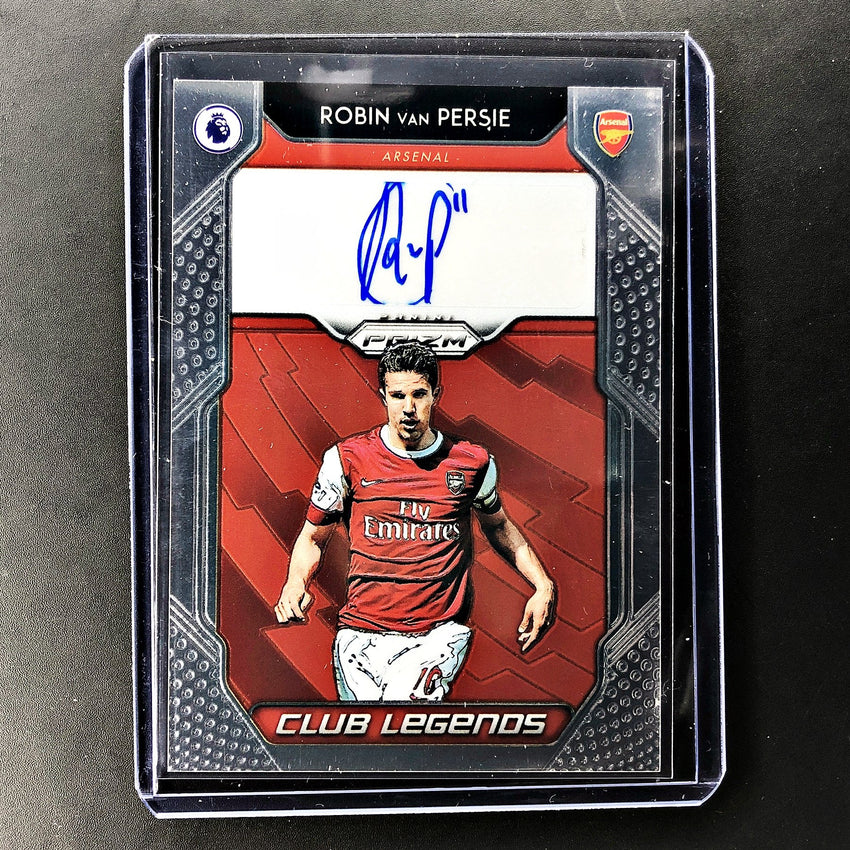 2019-20 Prizm EPL Soccer ROBIN VAN PERSIE Club Legends Auto - A-Cherry Collectables