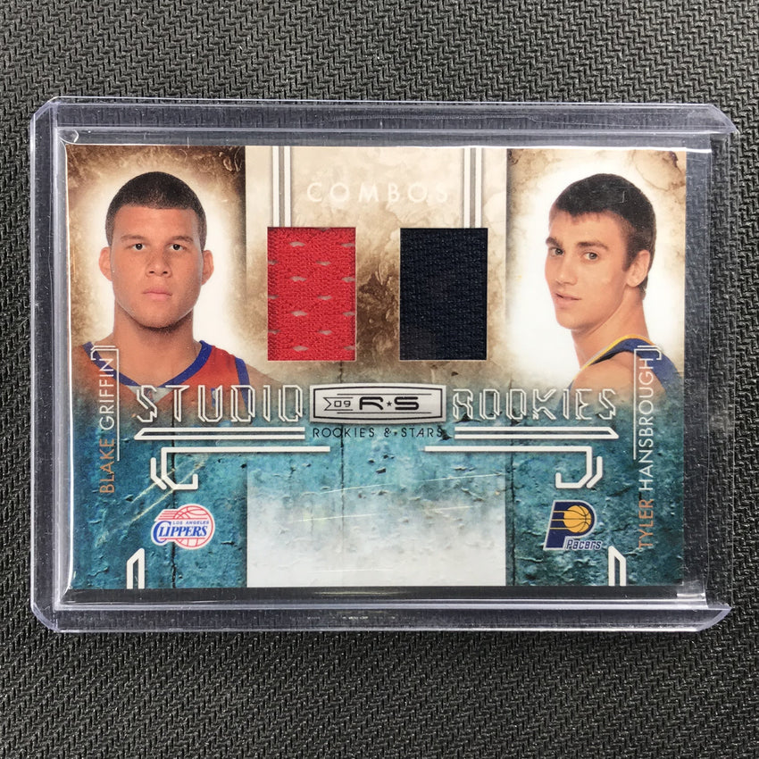 2009 Rookies & Stars BLAKE GRIFFIN HANSBOROUGH Rookie Dual Jersey 122/299-Cherry Collectables