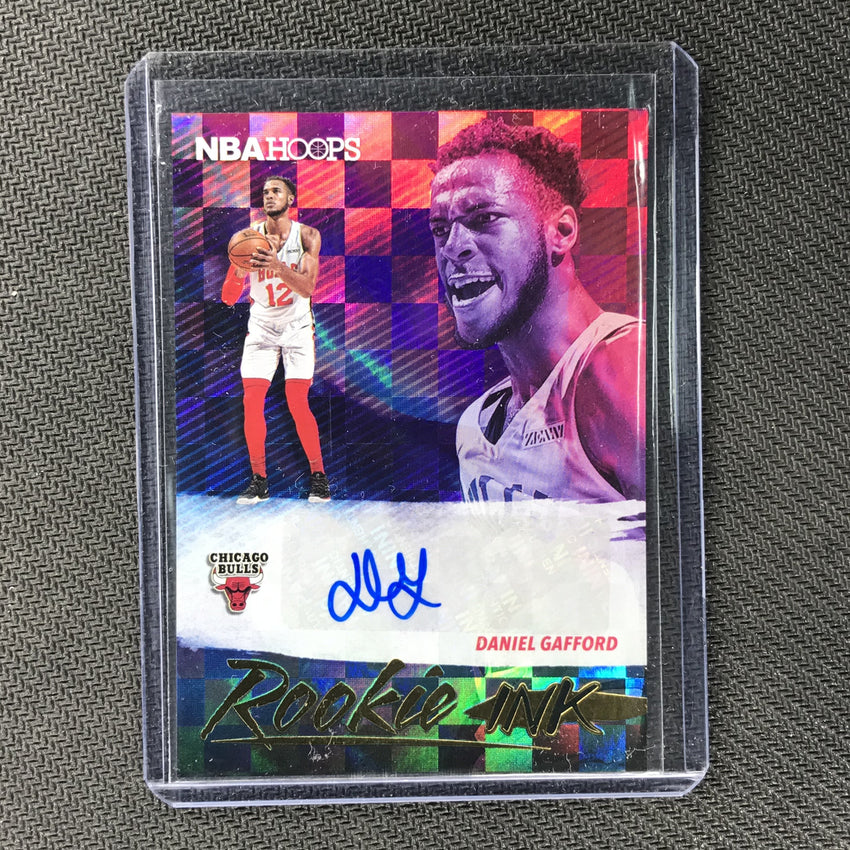 2019-20 Hoops DANIEL GAFFORD Rookie Ink Auto - 2-Cherry Collectables