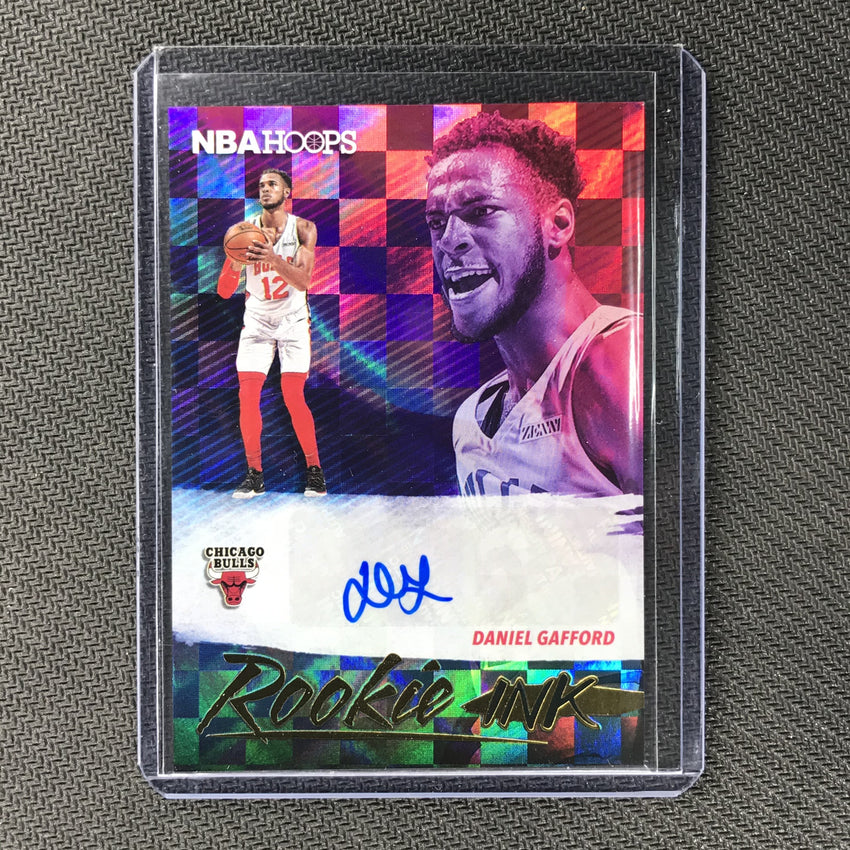 2019-20 Hoops DANIEL GAFFORD Rookie Ink Auto - 1-Cherry Collectables