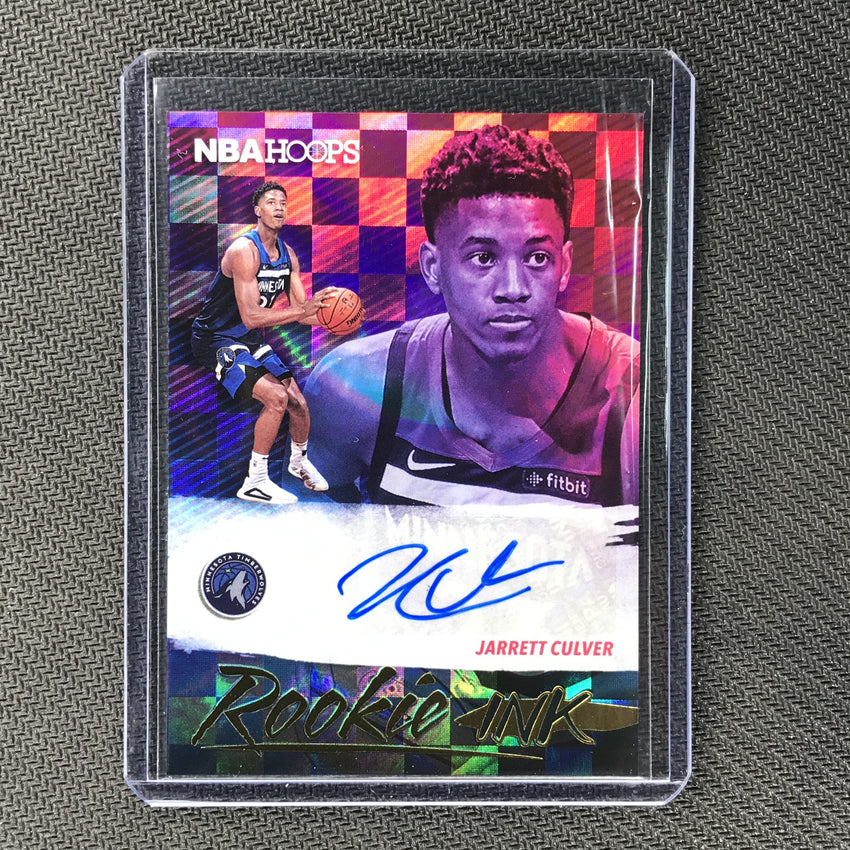 2019-20 Hoops JARRETT CULVER Rookie Ink Auto-Cherry Collectables