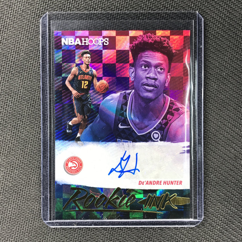 2019-20 Hoops DEANDRE HUNTER Rookie Ink Auto - 4-Cherry Collectables