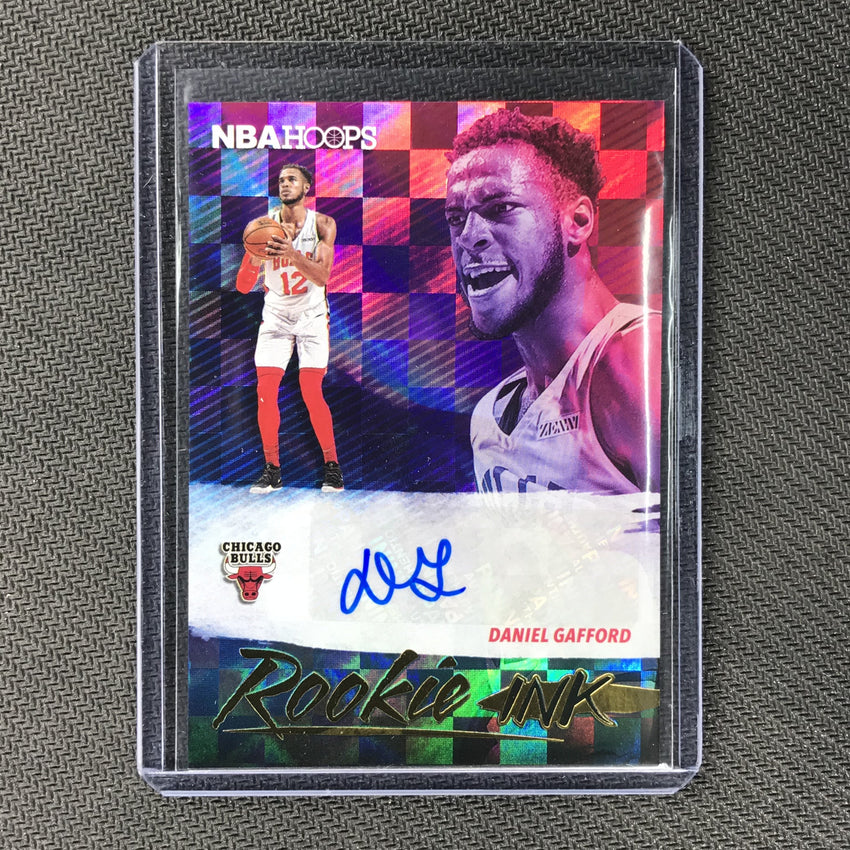 2019-20 Hoops DANIEL GAFFORD Rookie Ink Auto - 3-Cherry Collectables