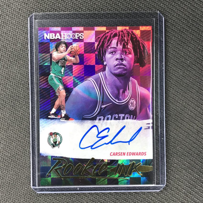 2019-20 Hoops CARSEN EDWARDS Rookie Ink Auto - 3-Cherry Collectables