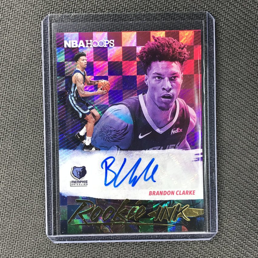 2019-20 Hoops BRANDON CLARKE Rookie Ink Auto - 2-Cherry Collectables