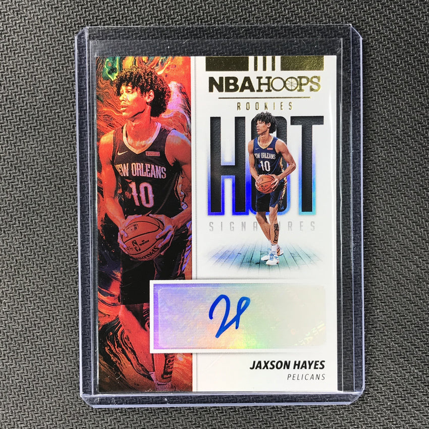 2019-20 Hoops JAXSON HAYES Hot Signatures Rookie Auto - 1-Cherry Collectables