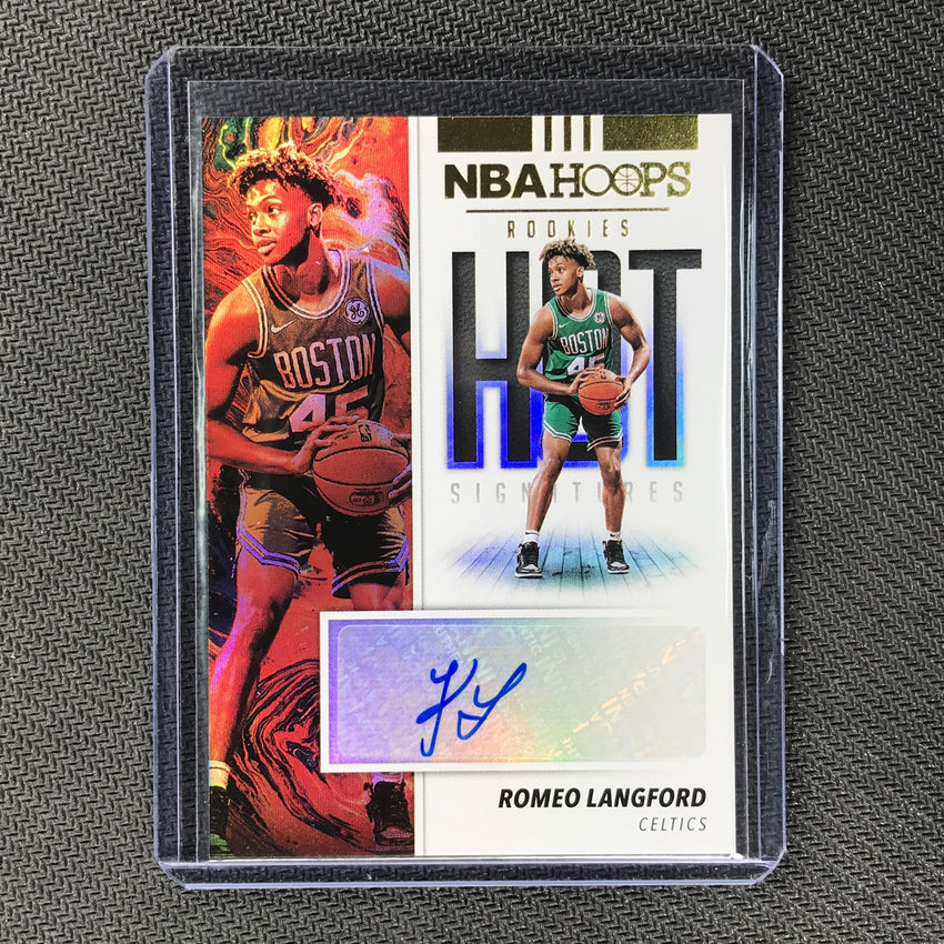 2019-20 Hoops ROMEO LANGFORD Hot Signatures Rookie Auto - 1-Cherry Collectables