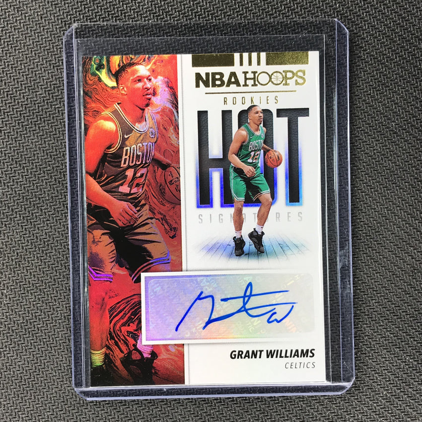 2019-20 Hoops GRANT WILLIAMS Hot Signatures Rookie Auto - 2-Cherry Collectables