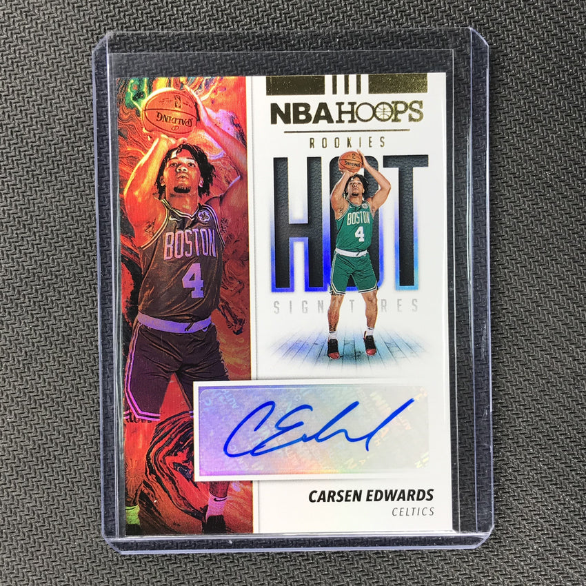 2019-20 Hoops CARSEN EDWARDS Hot Signatures Rookie Auto-Cherry Collectables
