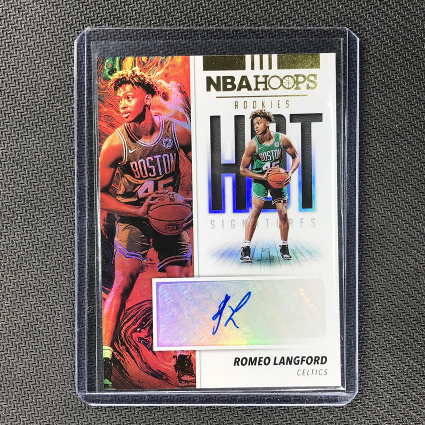 2019-20 Hoops ROMEO LANGFORD Hot Signatures Rookie Auto - 5-Cherry Collectables