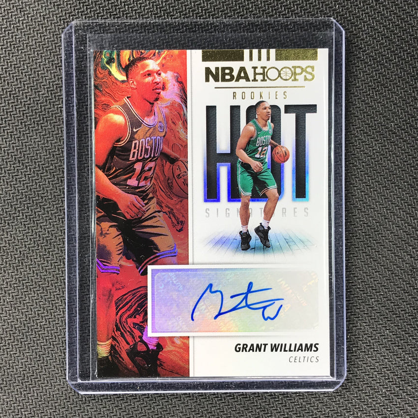 2019-20 Hoops GRANT WILLIAMS Hot Signatures Rookie Auto - 1-Cherry Collectables
