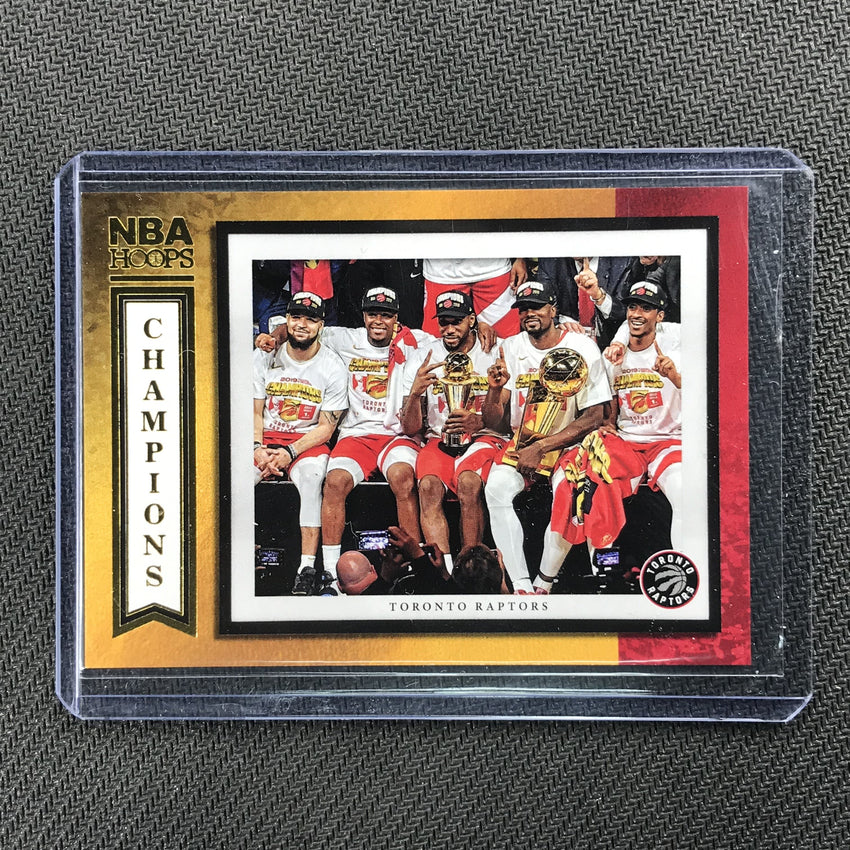 2019-20 Hoops TORONTO RAPTORS Champions #98-Cherry Collectables