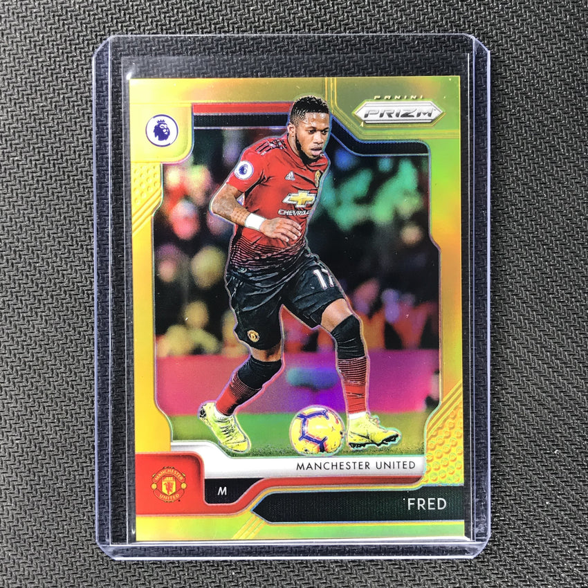 2019-20 Prizm EPL FRED Gold Prizm 4/10-Cherry Collectables