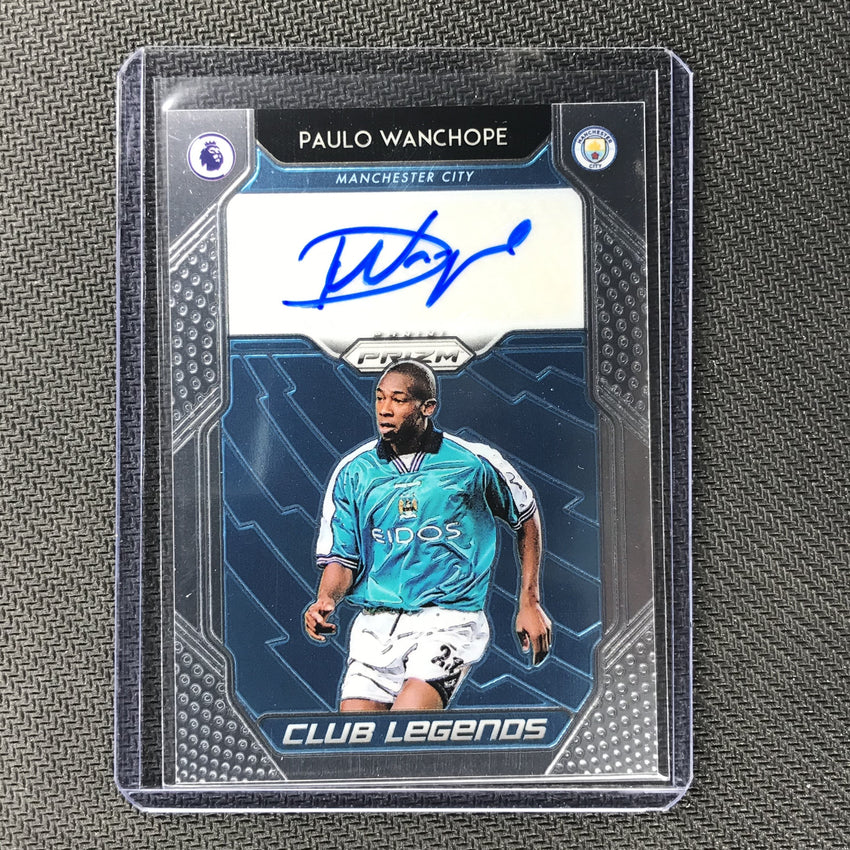 2019-20 Prizm EPL PAULO WANCHOPE Club Legends Auto #6-Cherry Collectables