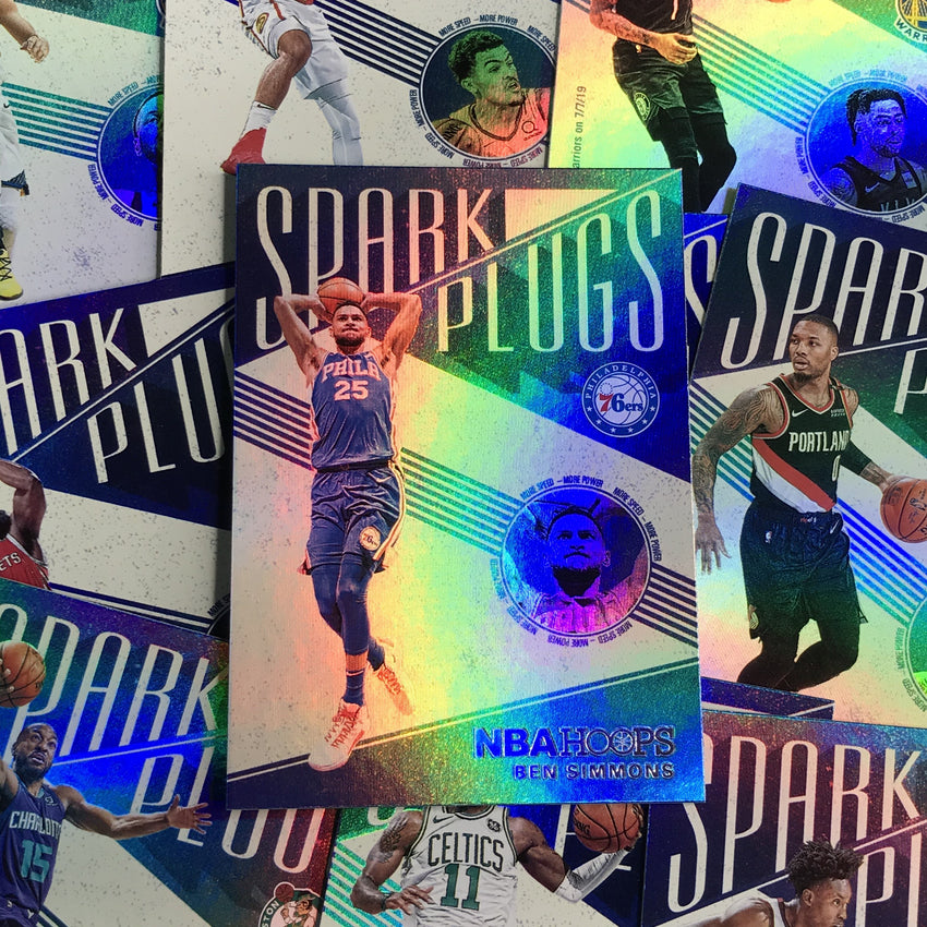 2019-20 Hoops KYRIE IRVING Spark Plugs #10-Cherry Collectables
