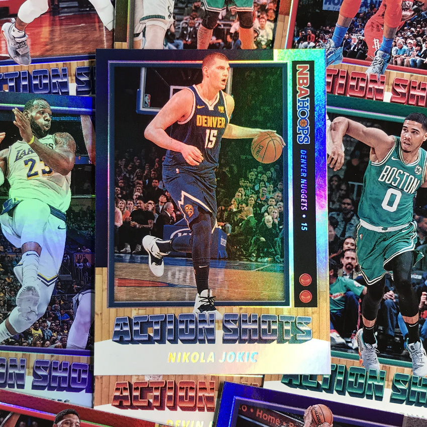 2019-20 Hoops JOEL EMBIID Action Shots #13-Cherry Collectables