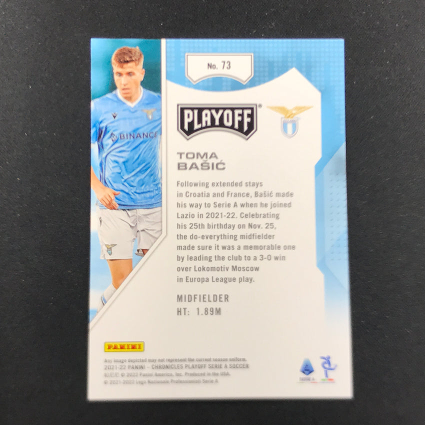 2021-22 Chronicles Serie A Toma Basic Playoff Cracked Ice 6/23