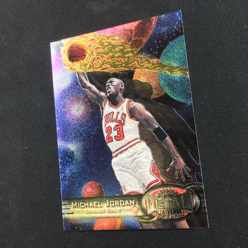 1997-98 Metal Universe MICHAEL JORDAN #23 (F)-Cherry Collectables