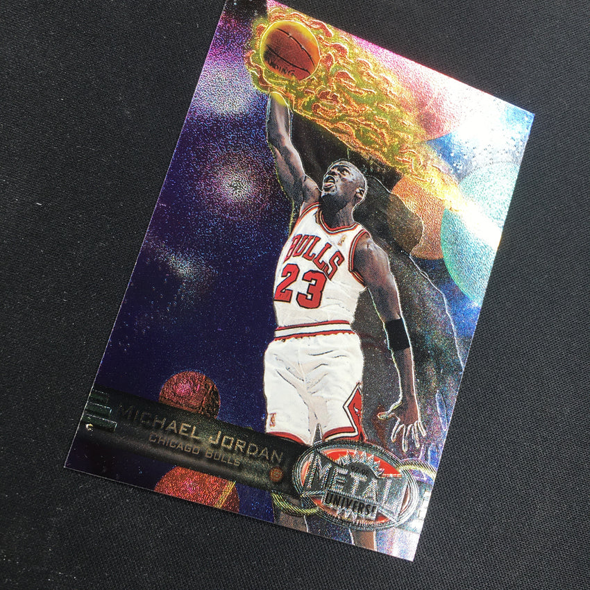 1997-98 Metal Universe MICHAEL JORDAN #23 (F)-Cherry Collectables