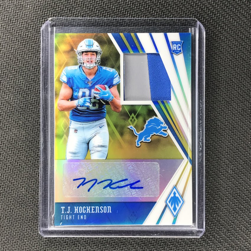 2019 Phoenix TJ HOCKENSON Rookie Patch Gold 40/50-Cherry Collectables