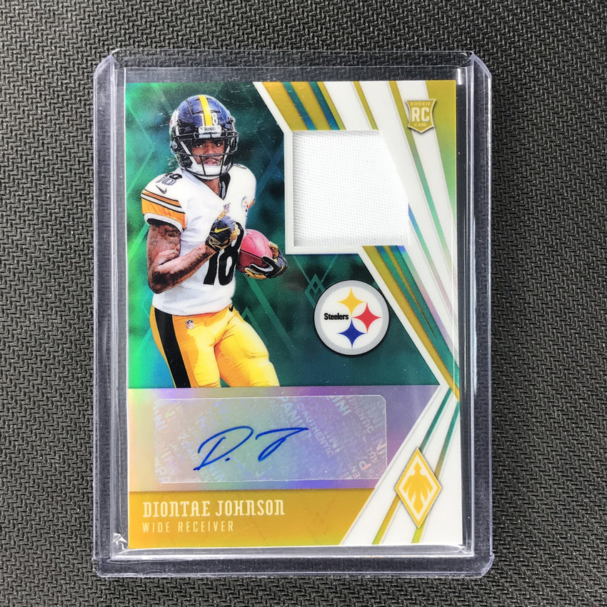 2019 Phoenix DIONTAE JOHNSON Rookie Patch Auto 20/25-Cherry Collectables