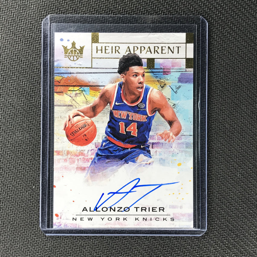 2018-19 Court Kings ALLONZO TRIER Heir Apparent Rookie Auto 25/199-Cherry Collectables