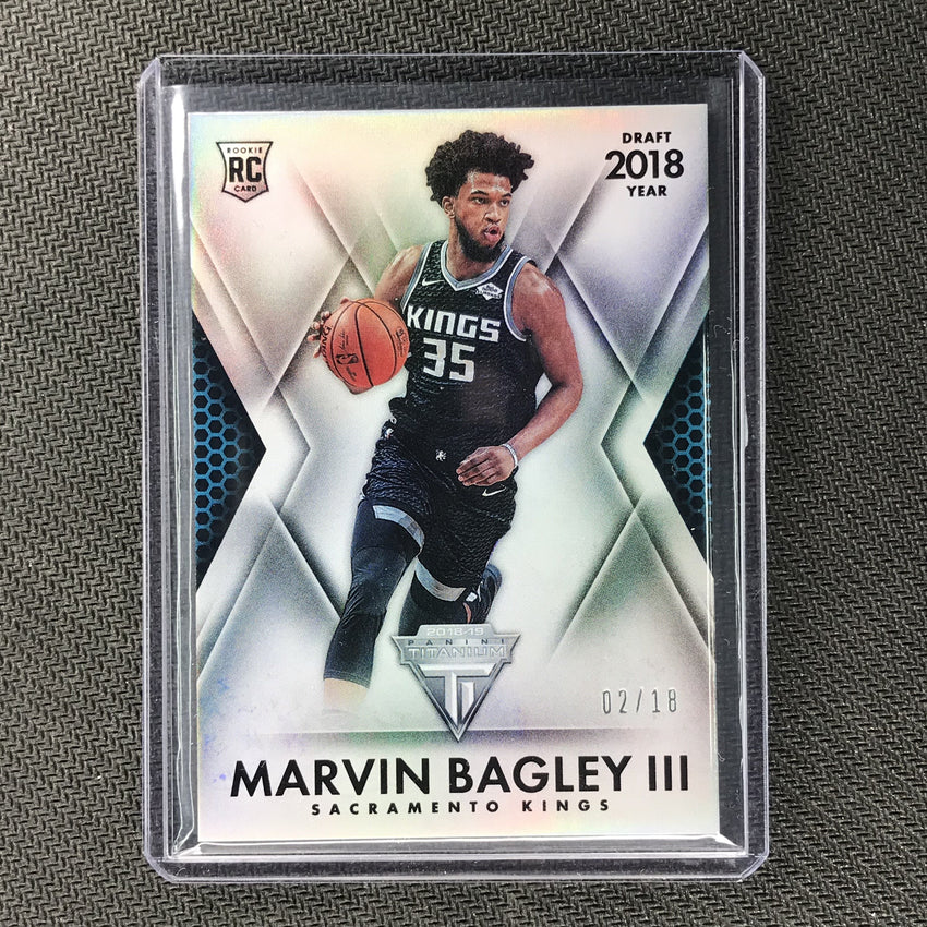 2018-19 Chronicles MARVIN BAGLEY III Titanium Rookie Draft Pick 2/18-Cherry Collectables