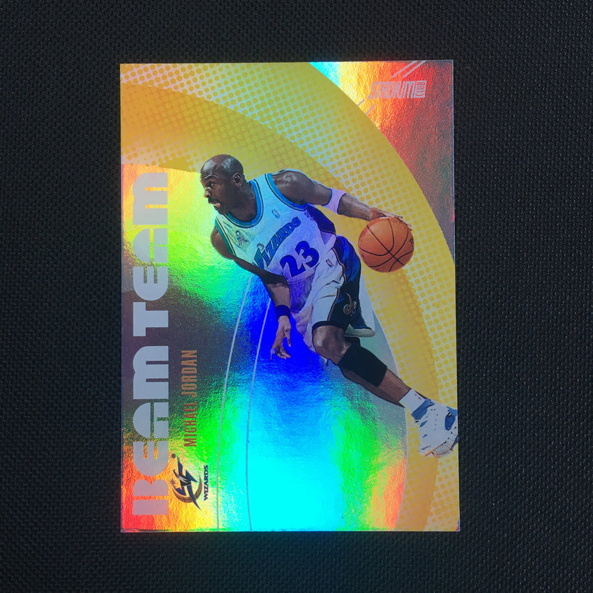 2002 Topps Stadium Club MICHAEL JORDAN Beam Team 9/500-Cherry Collectables