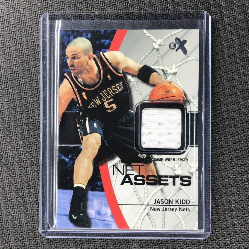 2003-04 Fleer EX JASON KIDD Net Assets Jersey GU #NAJ-Cherry Collectables