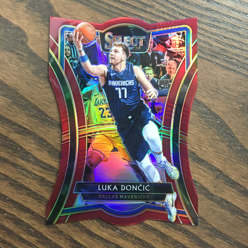 2019-20 Select LUKA DONCIC Red Prizm /175 Die Cut #193-Cherry Collectables