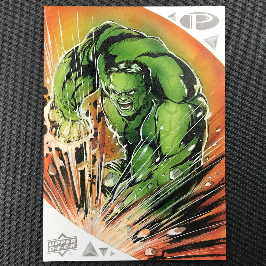 2019 Marvel Premier HULK 5x7 Character Sketch Gorkem Demir-Cherry Collectables