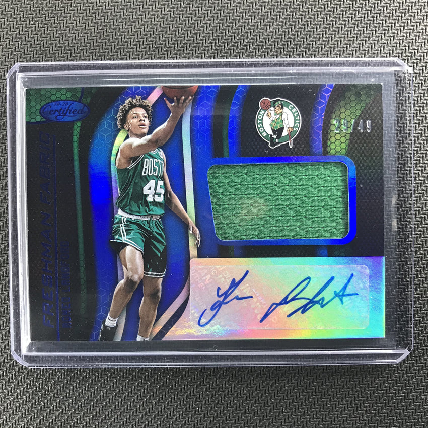 2019-20 Certified ROMEO LANGFORD Rookie Patch Auto Blue 29/49-Cherry Collectables