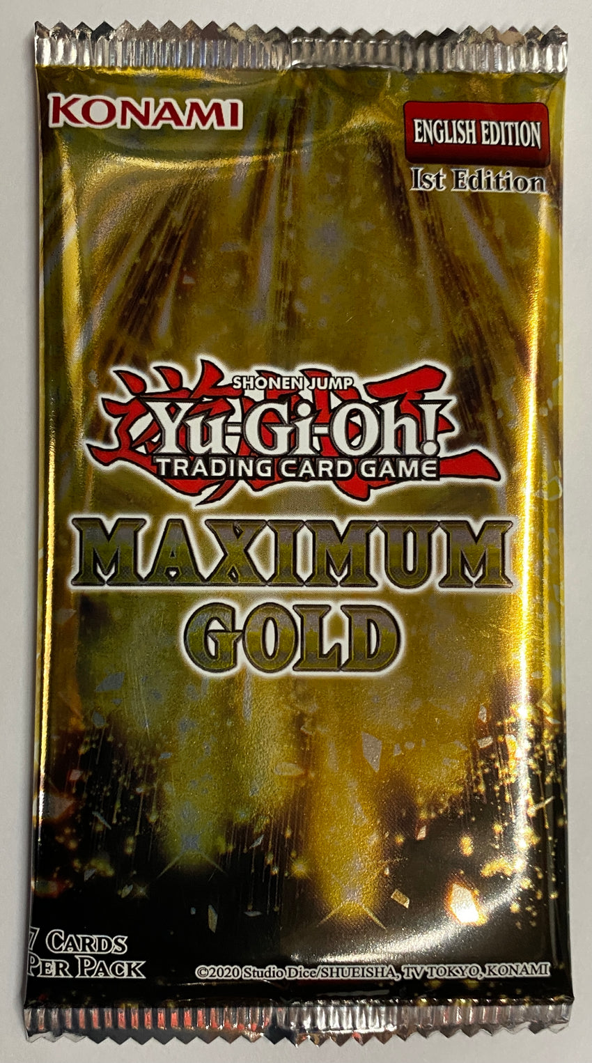 YU-GI-OH! TCG Maximum Gold Booster Pack-Cherry Collectables