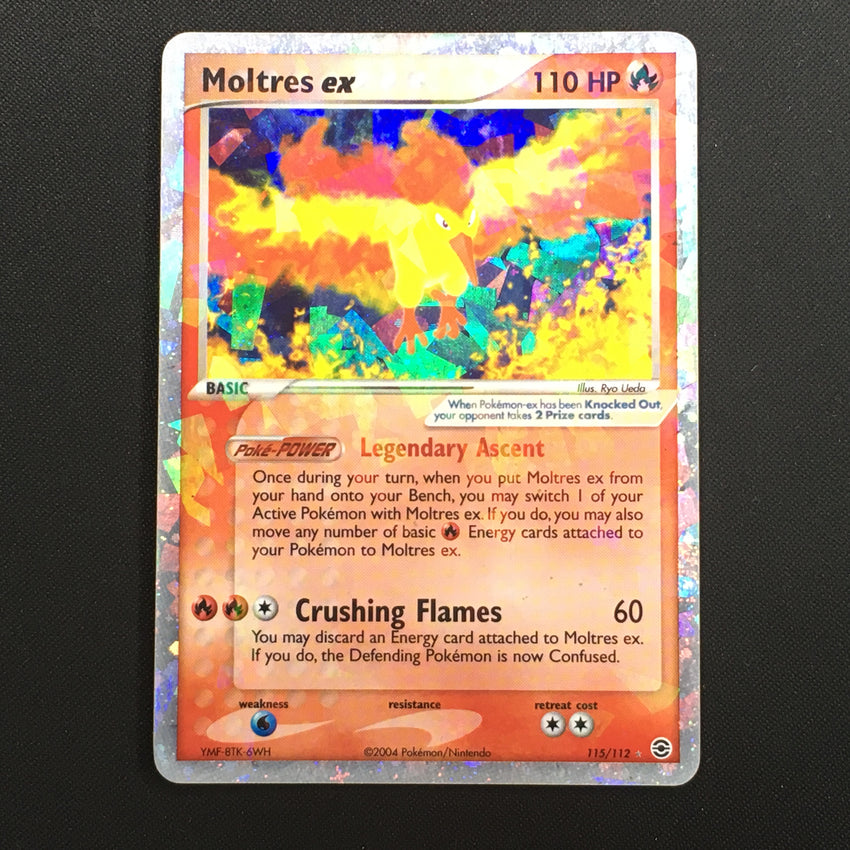 Moltres EX - 115/112 - Secret Rare EXFirered And Leafgreen