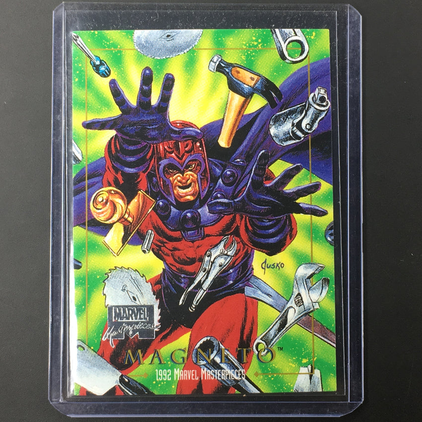 1992 Skybox Marvel Masterpieces MAGNETO #49-Cherry Collectables