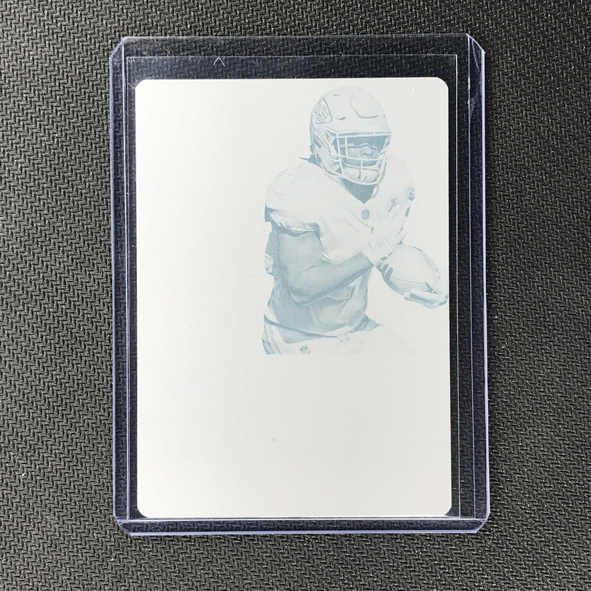 2018 Plates & Patches KAREEM HUNT Rookie Printing Plate 2017 Contenders 1/1-Cherry Collectables