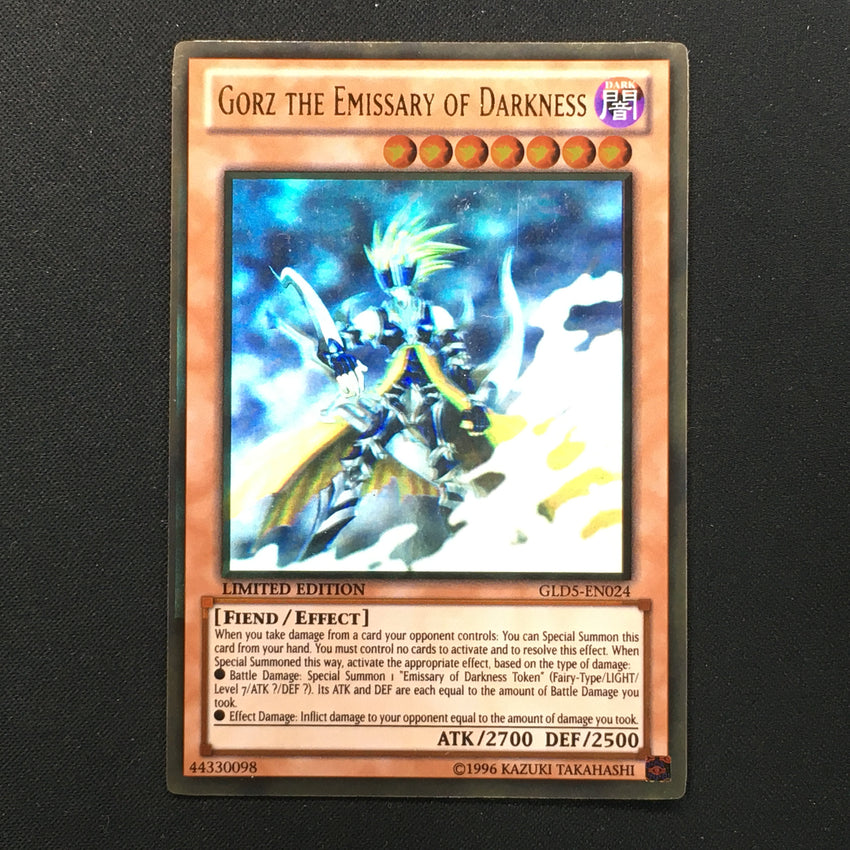 Gorz The Emissary Of Darkness - Gld5-en024 - Ghost/gold Rare