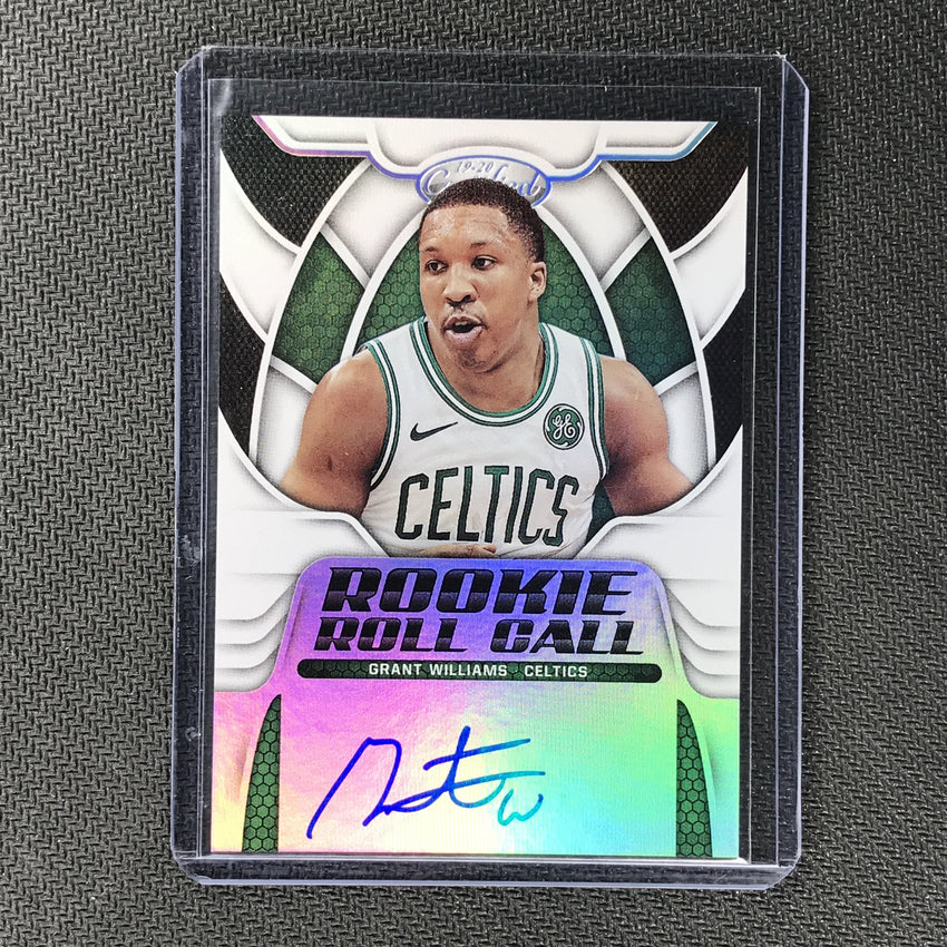 2019-20 Certified GRANT WILLIAMS Rookie Roll Call Auto-Cherry Collectables