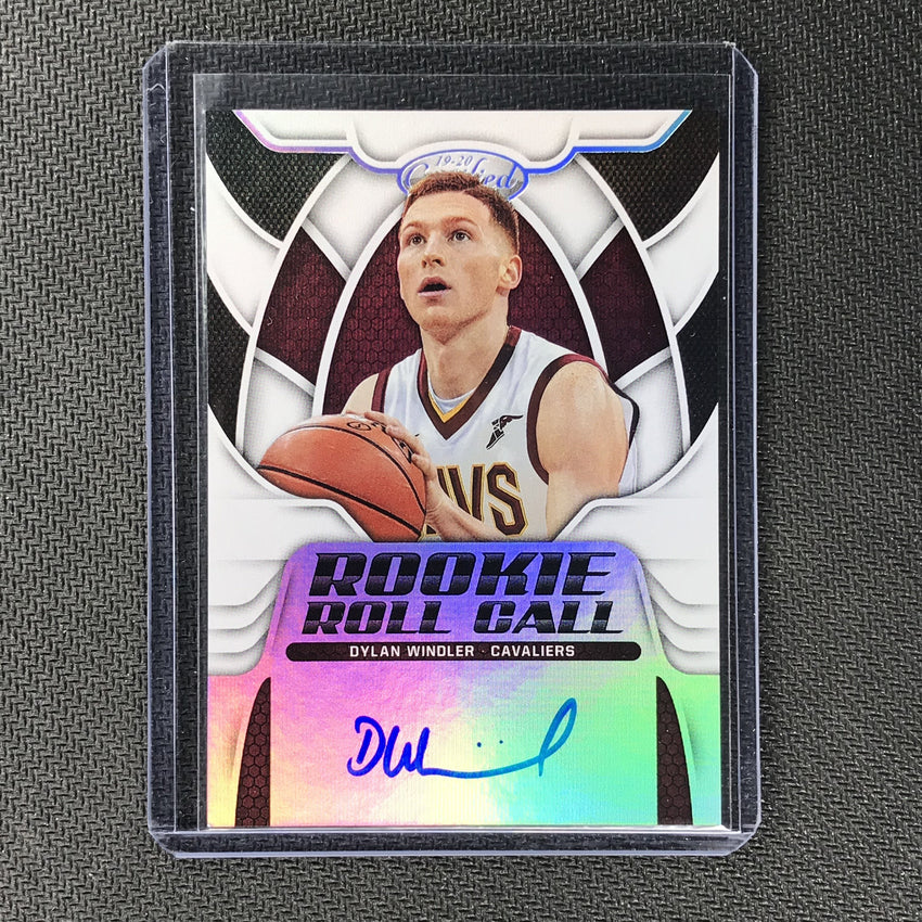 2019-20 Certified DYLAN WINDLER Rookie Roll Call Auto #3-Cherry Collectables