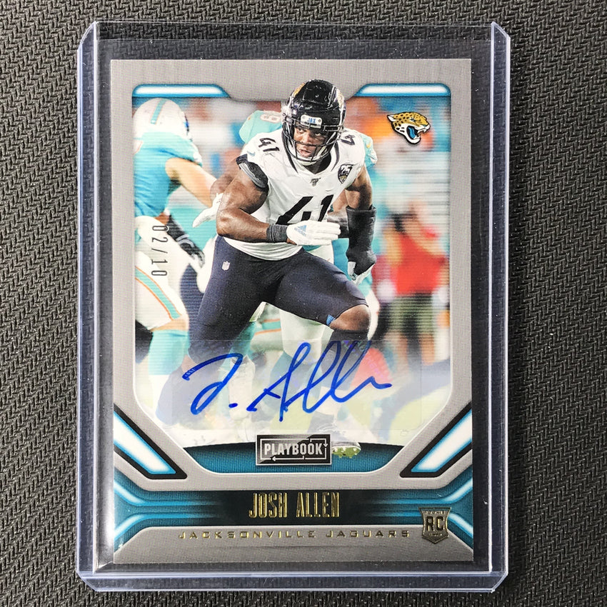 2019 Playbook JOSH ALLEN Rookie Signatures Gold 2/10-Cherry Collectables