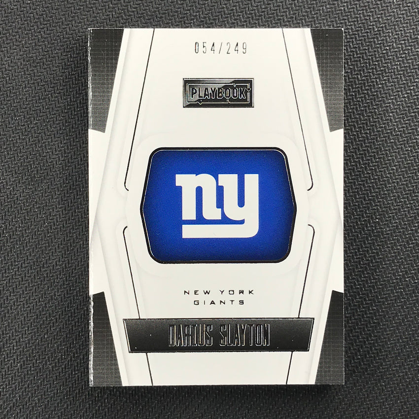 2019 Playbook DARIUS SLAYTON Rookie Jersey Auto Booklet 54/249-Cherry Collectables