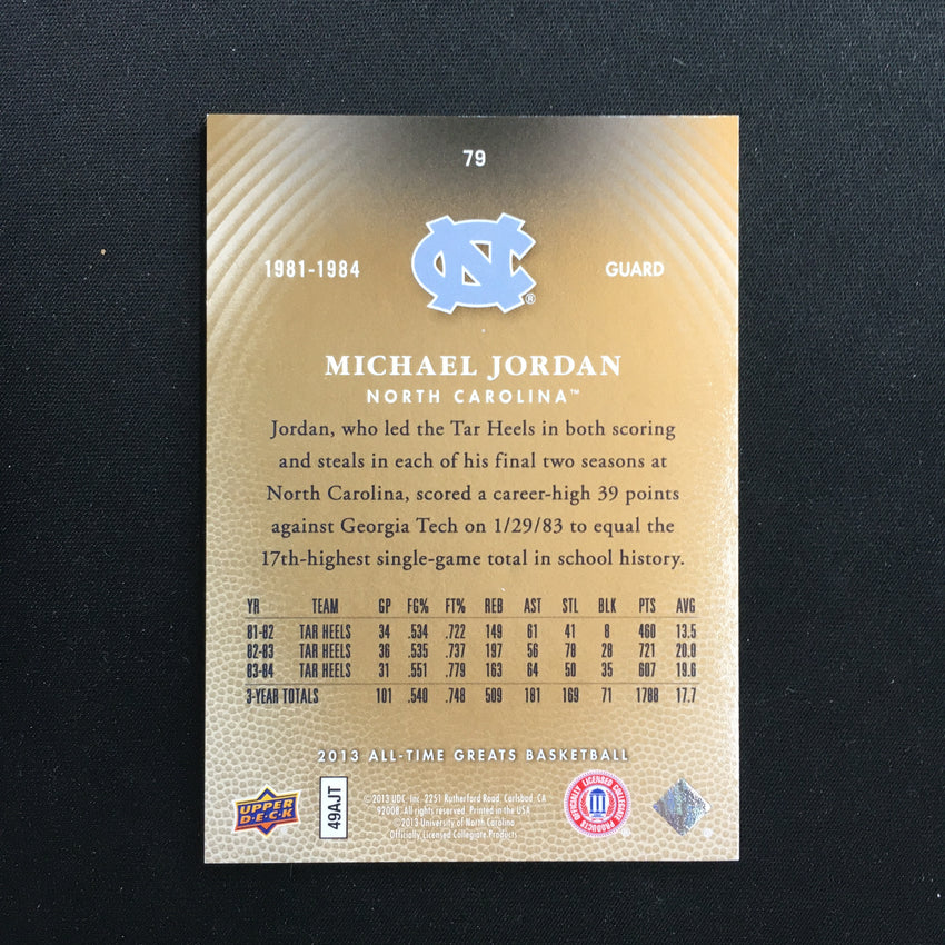 2013 All Time Greats Michael Jordan Base 21/50