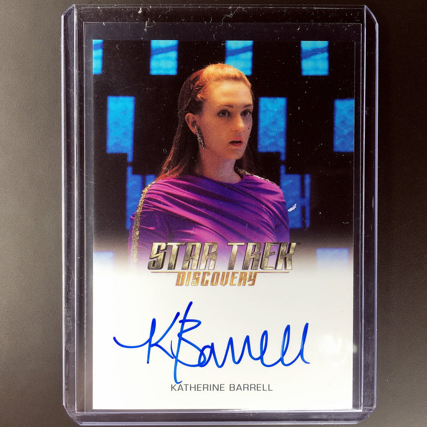 2018 Star Trek Discovery KATHERINE BARRELL Stella Auto-Cherry Collectables