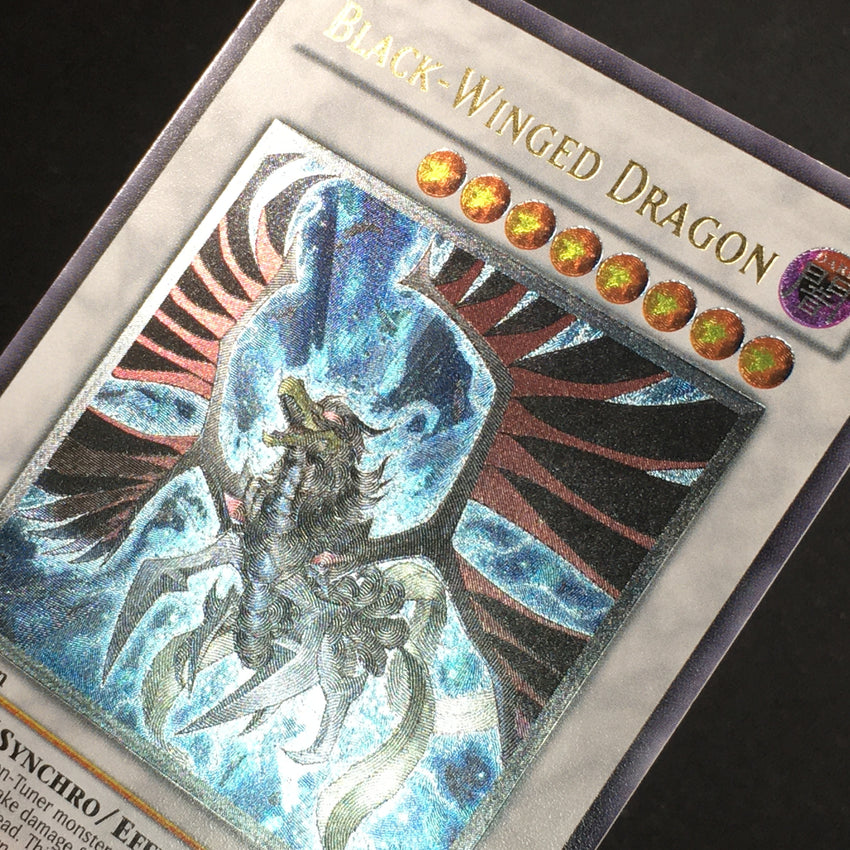 Ultimate Rare - Black-winged Dragon - Tshd-en040 1st Edition