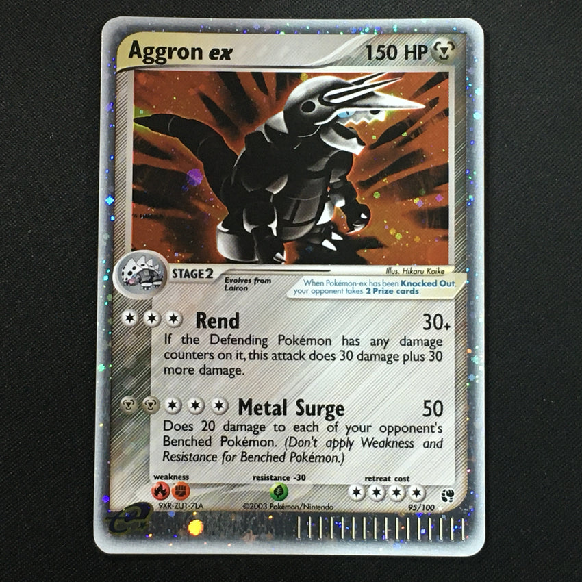 Aggron ex - 95/100 - Ultra-Rare EX Sandstorm