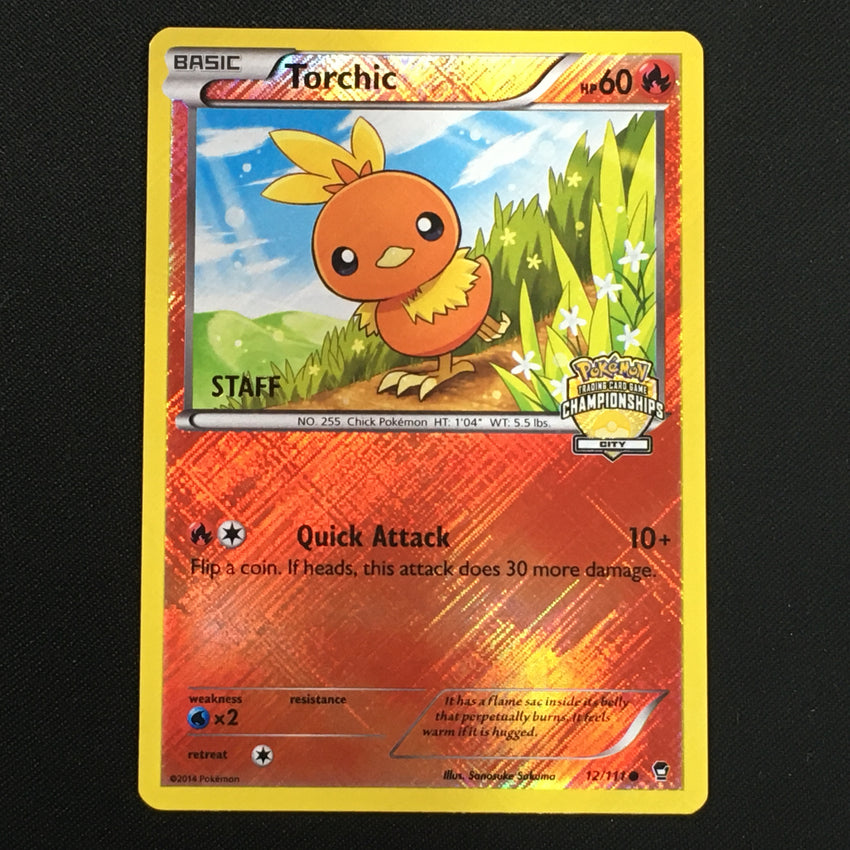 Staff Torchic - 12/111 - Tcg City Championships Staff Promo