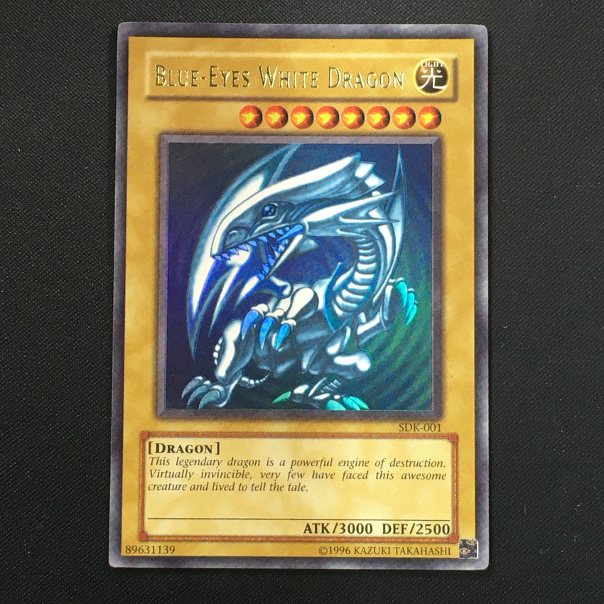yugioh card sdk-001 Blue-eyes White Dragon - Sdk-001